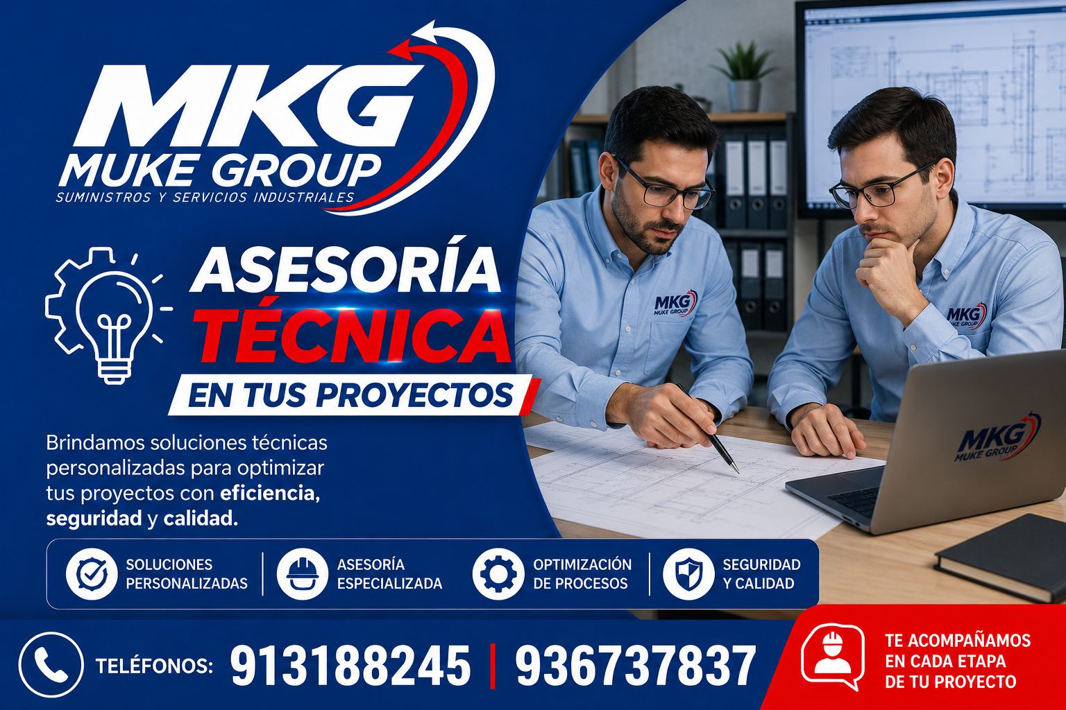 Suministros Industriales y Canales de Atención MKG Muke Group